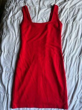 FOREVER 21 RED BODYCON DRESS